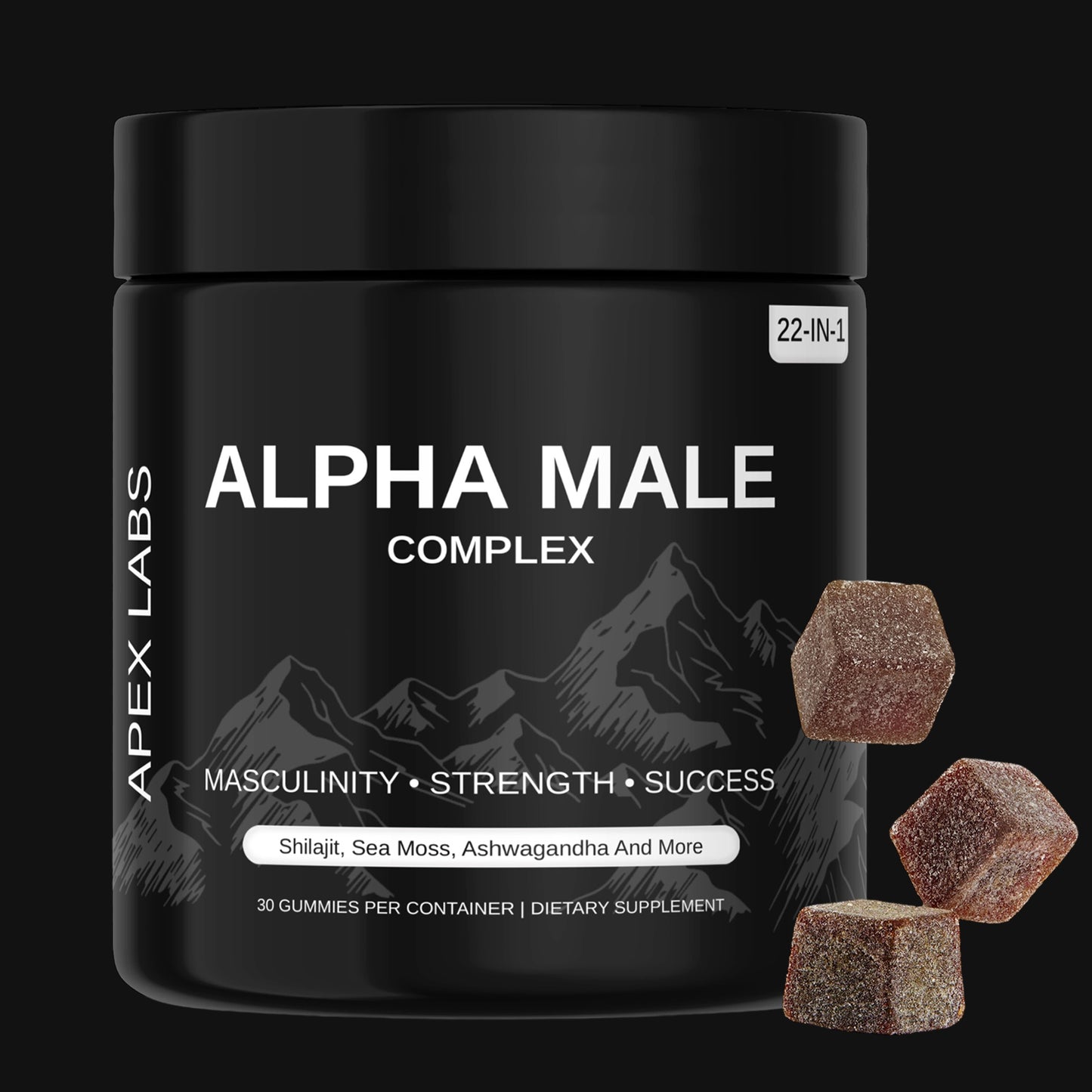 Alpha Male Complex - Shilajit, Sea Moss, Ashwagandha & More