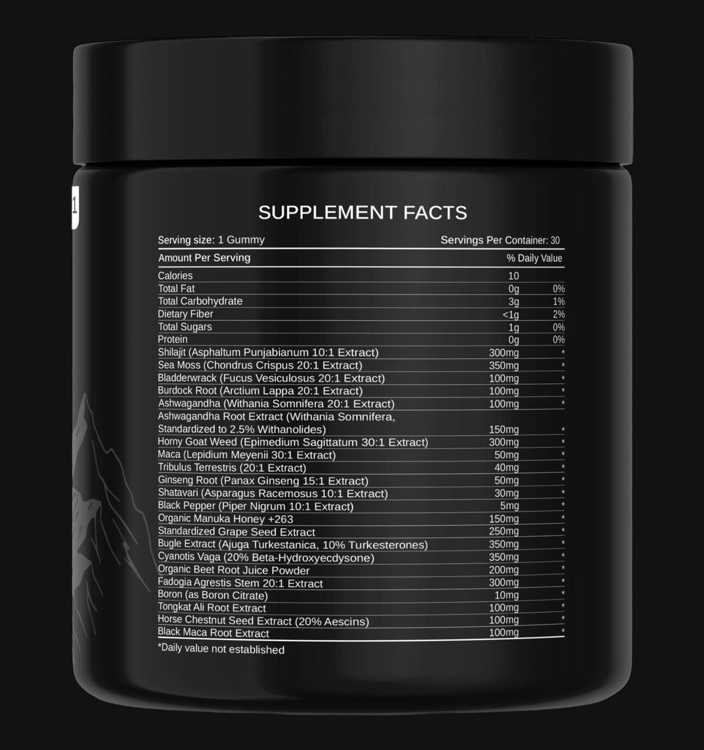 Alpha Male Complex - Shilajit, Sea Moss, Ashwagandha & More